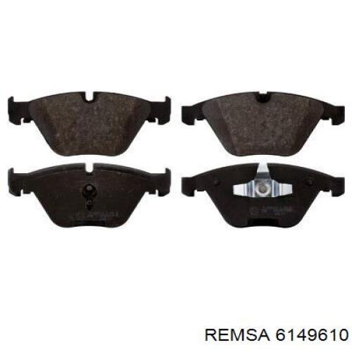 Диск переднього гальма Remsa 6149610 ціна, від 64.61 USD