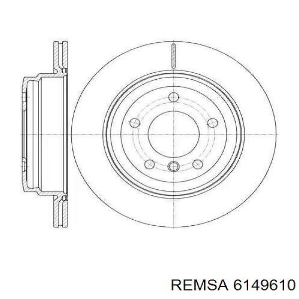 Купити 6149610 Remsa Ротор гальмівний