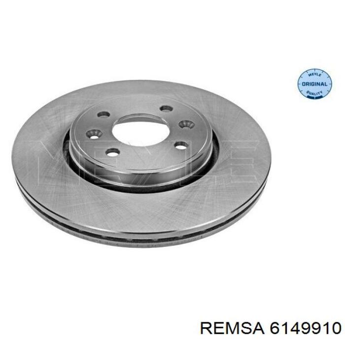Диск переднього гальма Remsa 6149910 ціна, від 37.61 USD