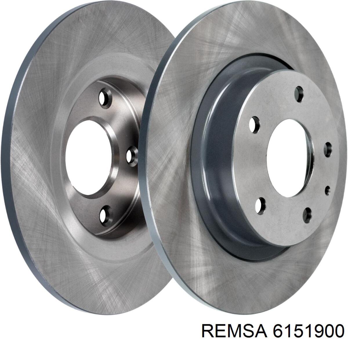 Купити 6151900 Remsa Диск заднього гальма