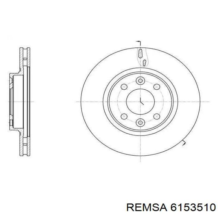 Купити 6153510 Remsa Ротор гальмівний