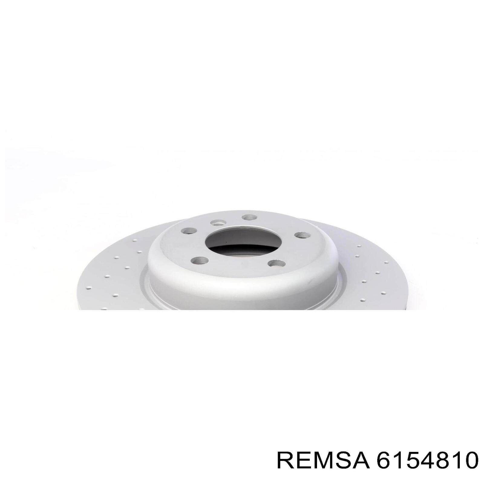 Диск гальмівний передній Remsa 6154810