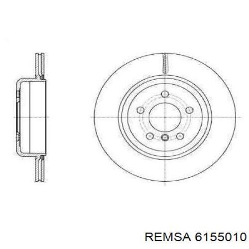 Задні дискові гальма Remsa 6155010 ціна, від 89.49 USD