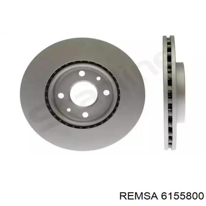 Диск гальмівний задній Remsa 6155800