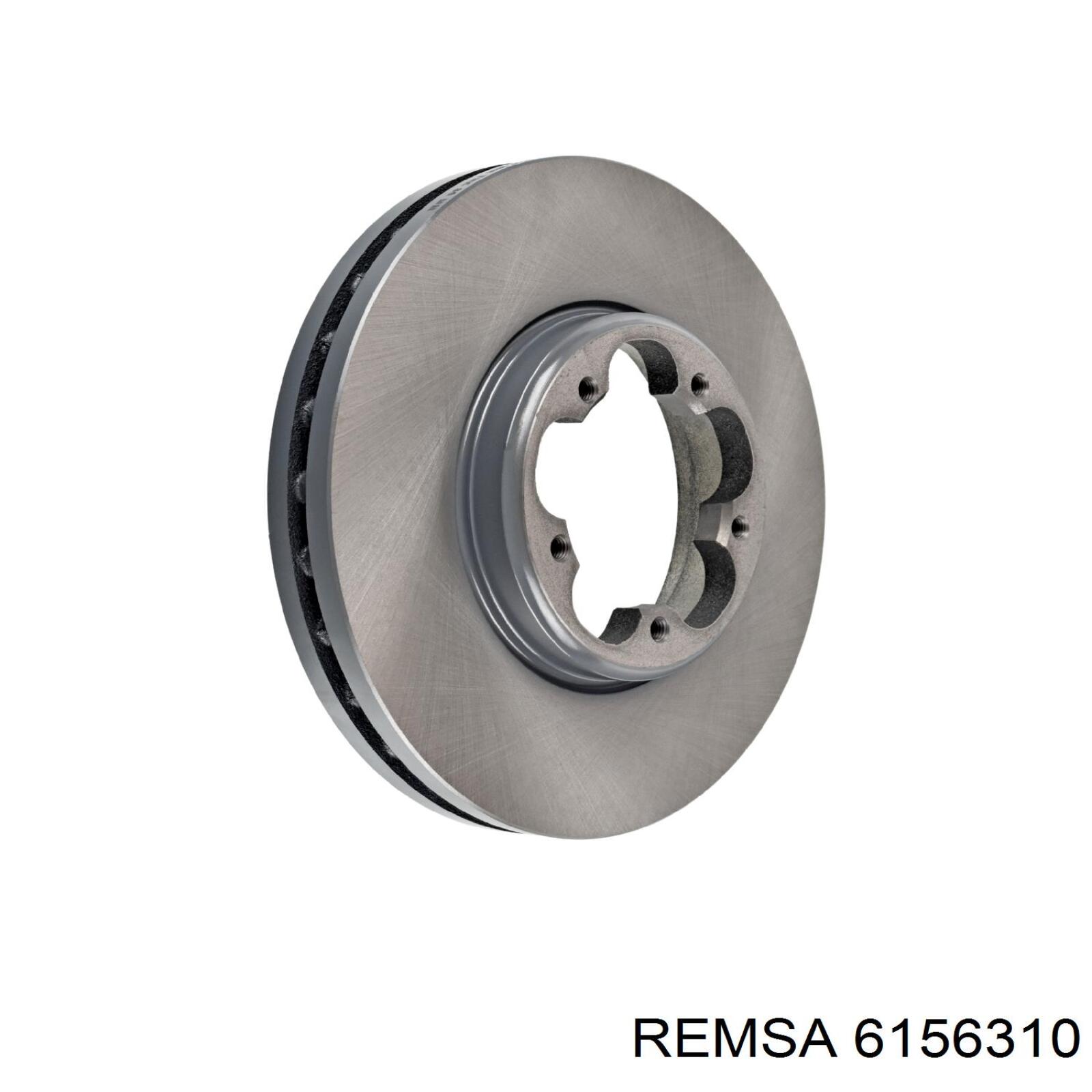 Диск переднього гальма Remsa 6156310 ціна, від 58.84 USD