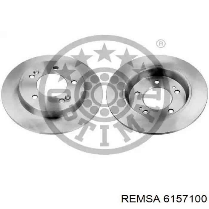 Диск гальмівний задній Remsa 6157100