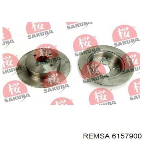 Диск гальмівний задній Remsa 6157900