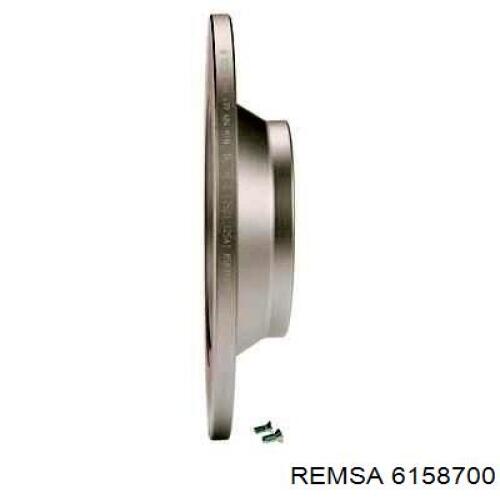 Диск гальмівний задній Remsa 6158700