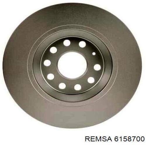 Купити 6158700 Remsa Диск заднього гальма