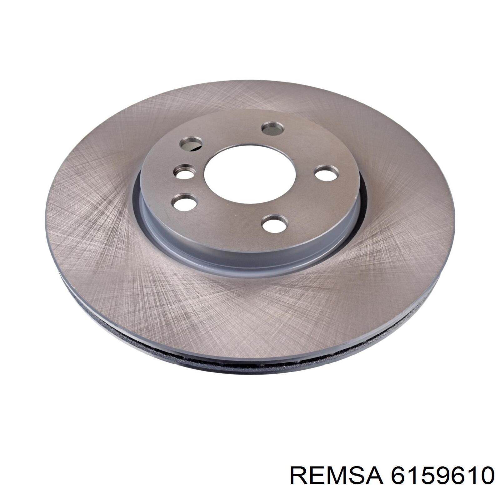 Диск переднього гальма Remsa 6159610 ціна, від 60.41 USD