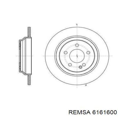 6161600 Remsa Дискові гальма