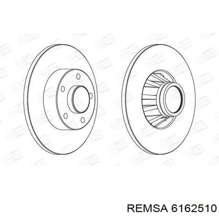 Диск гальмівний передній Remsa 6162510