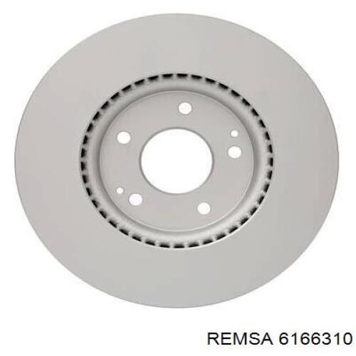 6166310 Remsa диск гальмівний передній