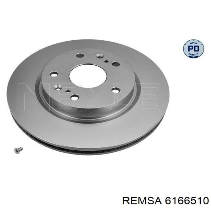 Диск переднього гальма Remsa 6166510 ціна, від 44.52 USD