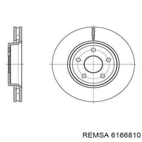 Купити 6166810 Remsa Ротор гальмівний