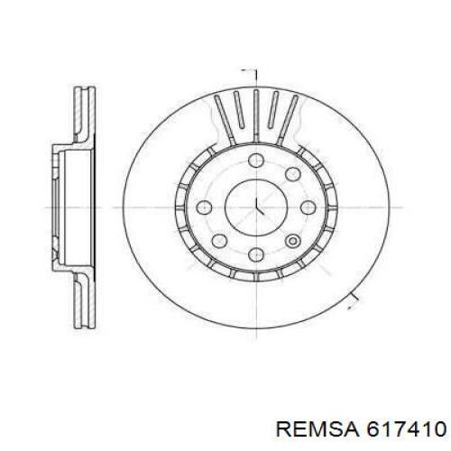 Купити 617410 Remsa Ротор гальмівний