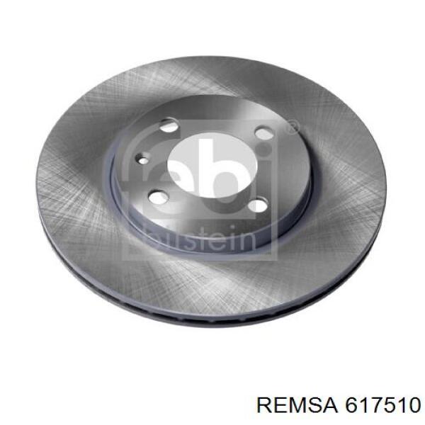 Диск переднього гальма Remsa 617510 ціна, від 24.76 USD