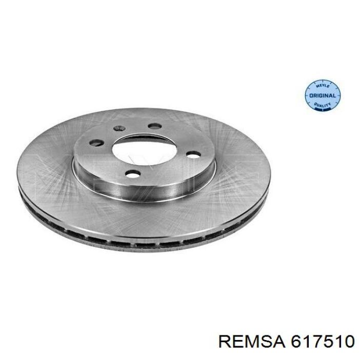 Диск переднього гальма Remsa 617510 ціна, від 24.76 USD