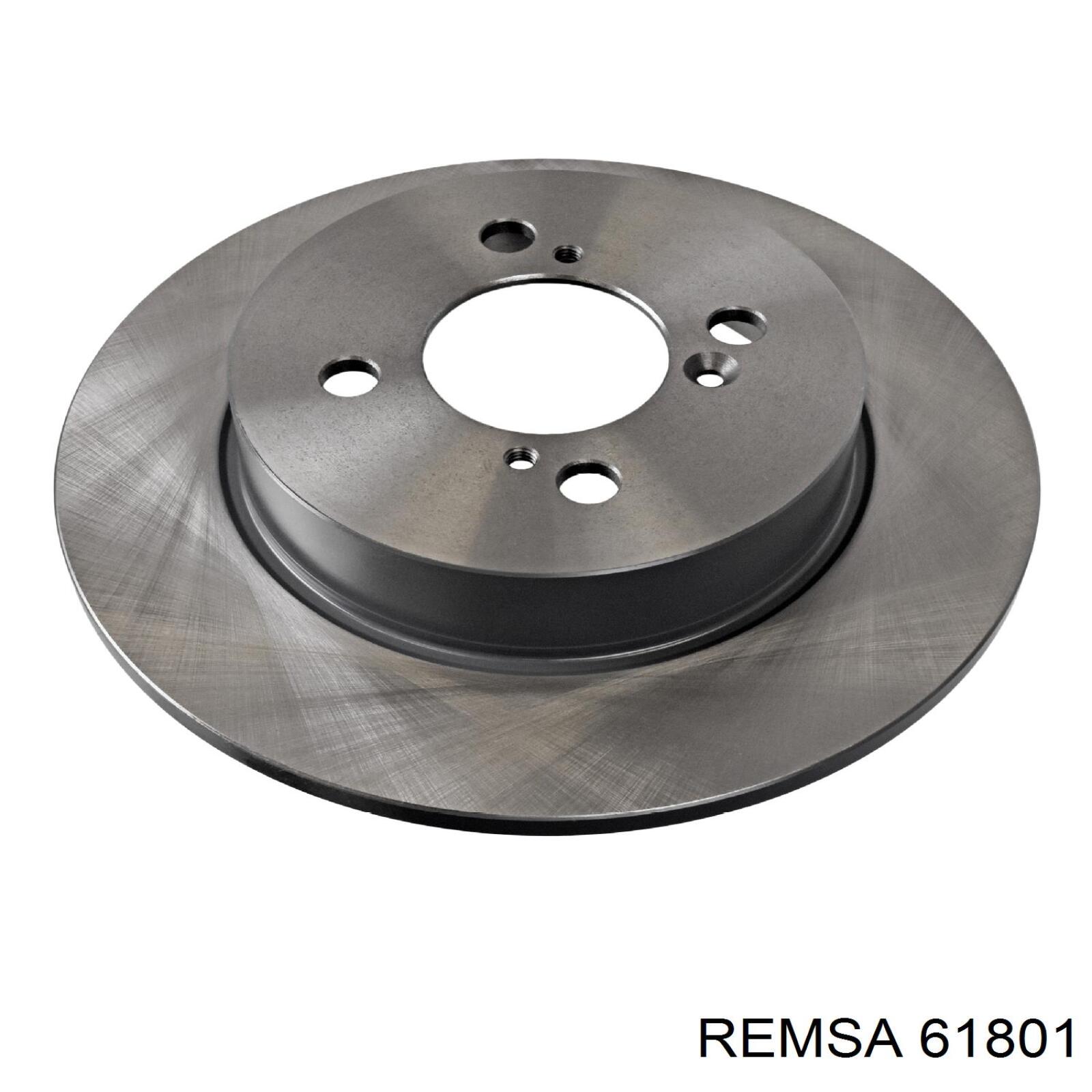 61801 Remsa колодки гальмівні передні, дискові