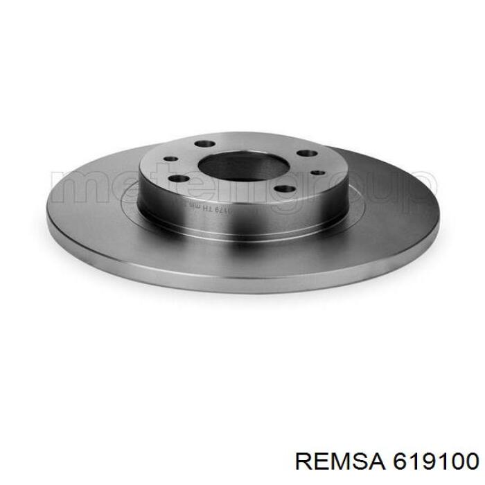 Диск переднього гальма Remsa 619100 ціна, від 26.98 USD