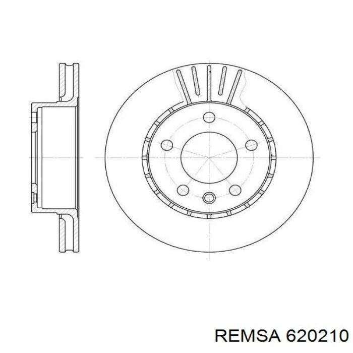 Купити 620210 Remsa Ротор гальмівний
