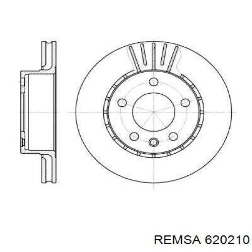 620210 Remsa Гальмо дискове переднє