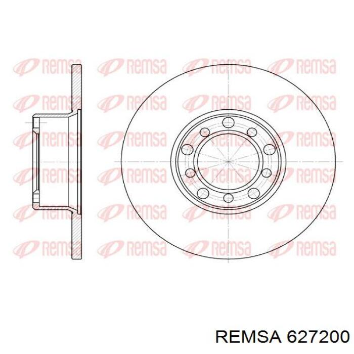 627200 Remsa Гальмо дискове переднє