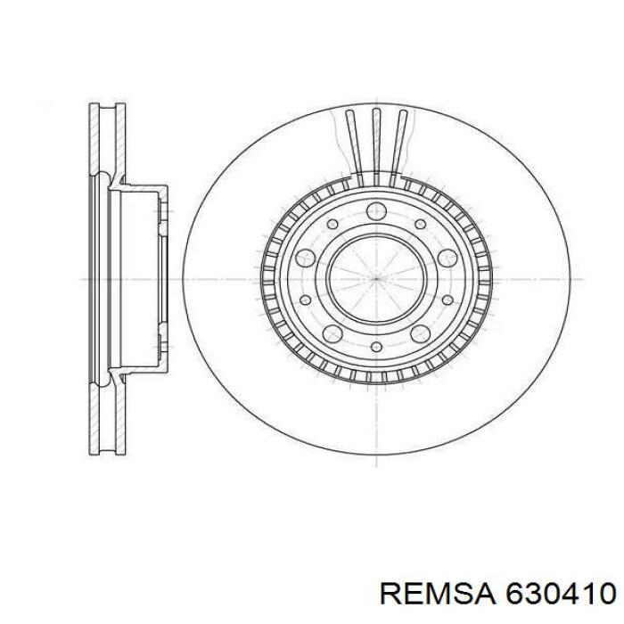 Купити 630410 Remsa Ротор гальмівний