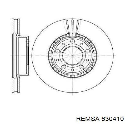 630410 Remsa диск гальмівний передній