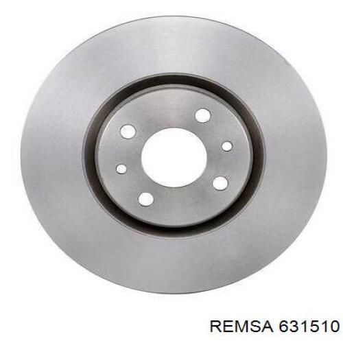 631510 Remsa диск гальмівний передній