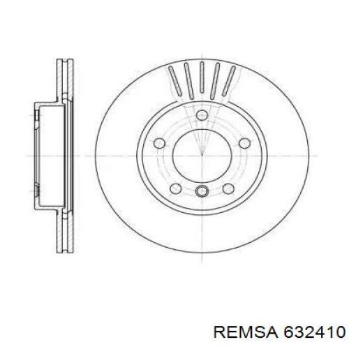 Купити 632410 Remsa Ротор гальмівний