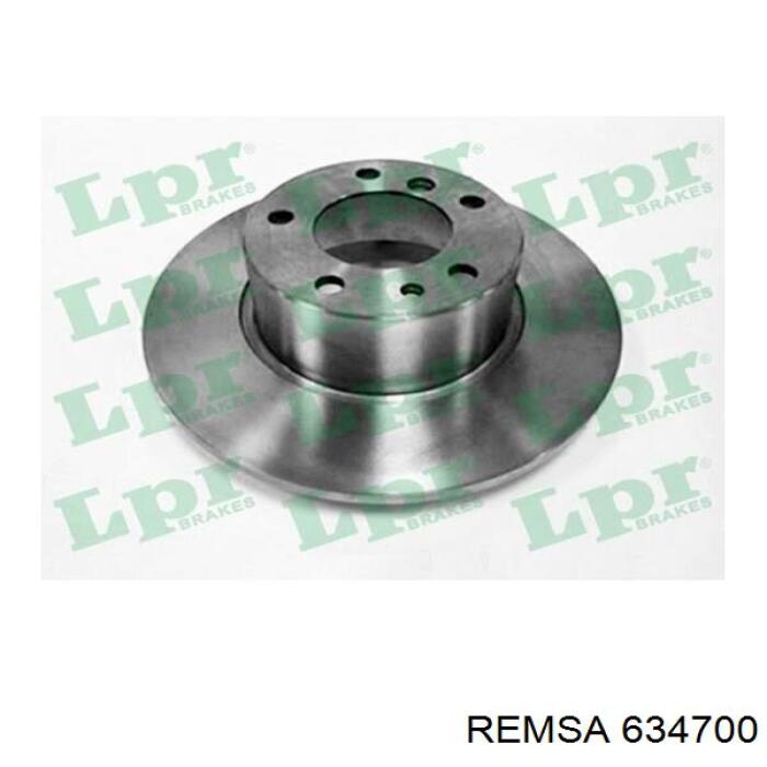 Диск переднього гальма Remsa 634700 ціна, від 43.84 USD