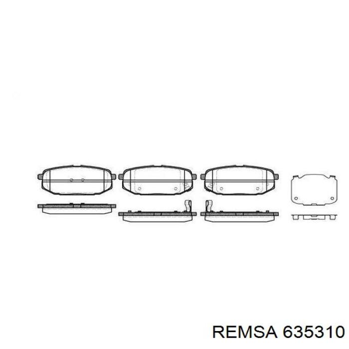 Купити 635310 Remsa Ротор гальмівний