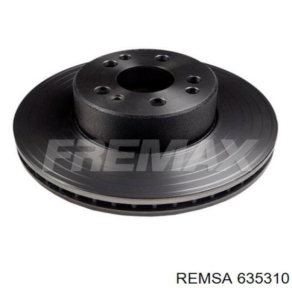 Диск переднього гальма Remsa 635310 ціна, від 70.86 USD