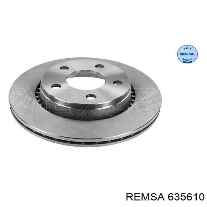 635610 Remsa диск гальмівний задній