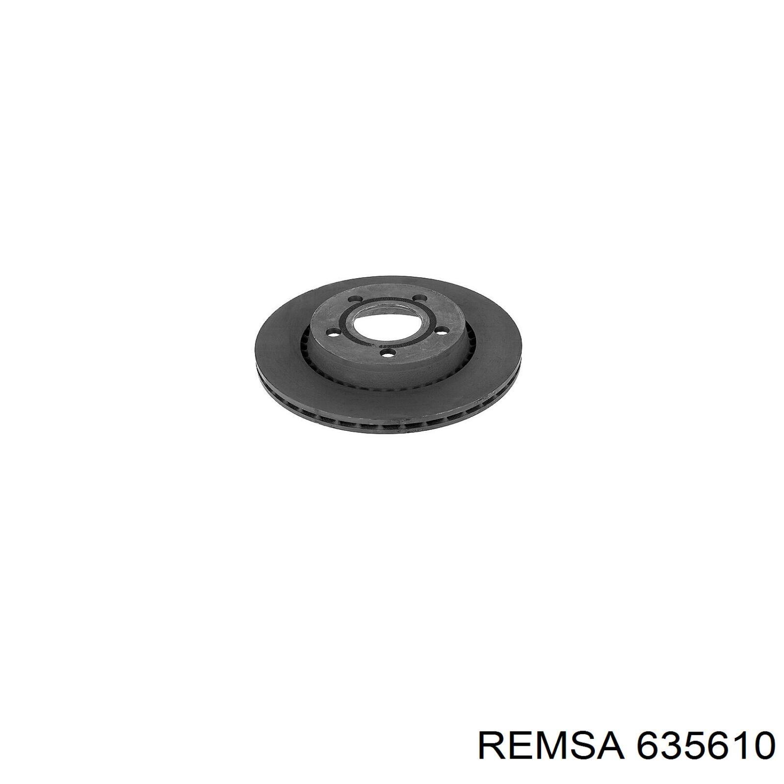 Гальмівні диски 635610 Remsa