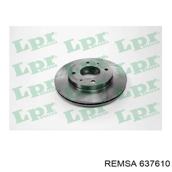 Диск переднього гальма Remsa 637610 ціна, від 26.64 USD