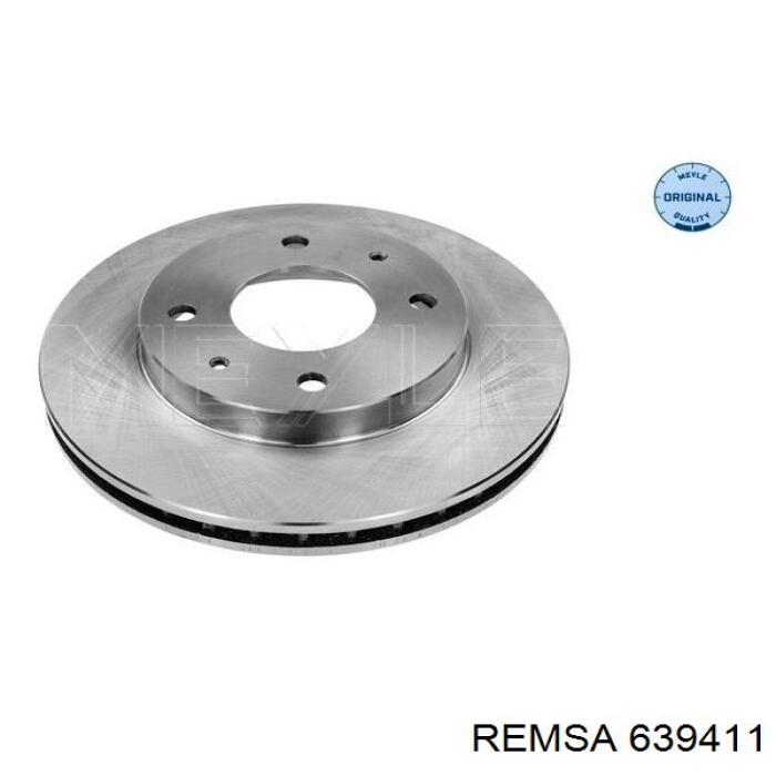 639411 Remsa диск гальмівний передній