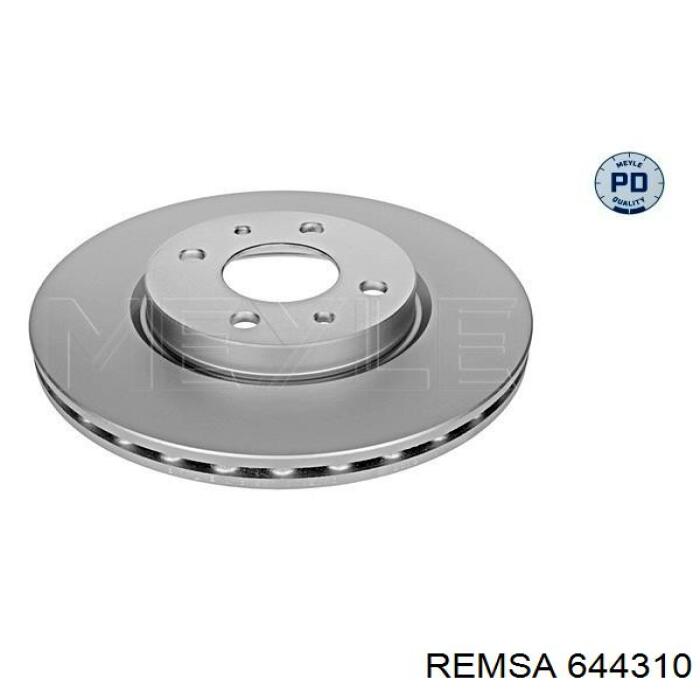 Диск переднього гальма Remsa 644310 ціна, від 32.06 USD