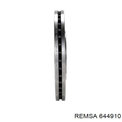 Диск гальмівний передній Remsa 644910