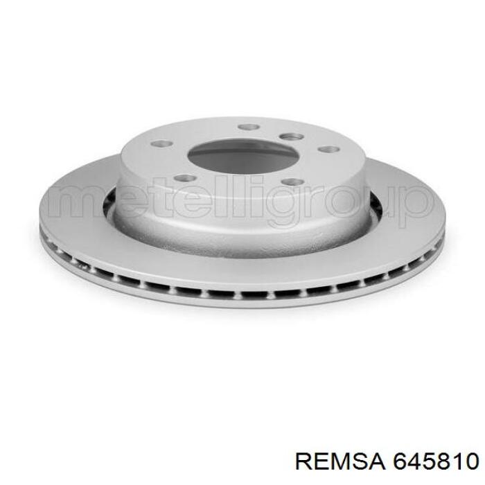 Гальмівні диски 645810 Remsa