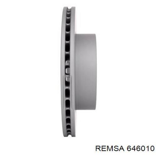 Диск гальмівний передній Remsa 646010