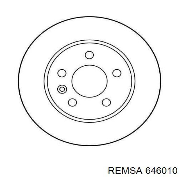 Купити 646010 Remsa Ротор гальмівний