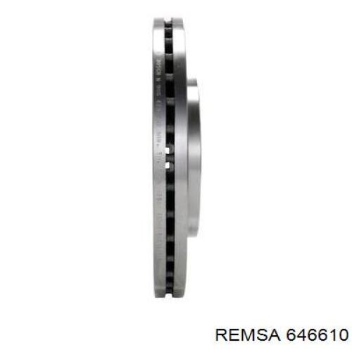Диск переднього гальма Remsa 646610 ціна, від 42.26 USD