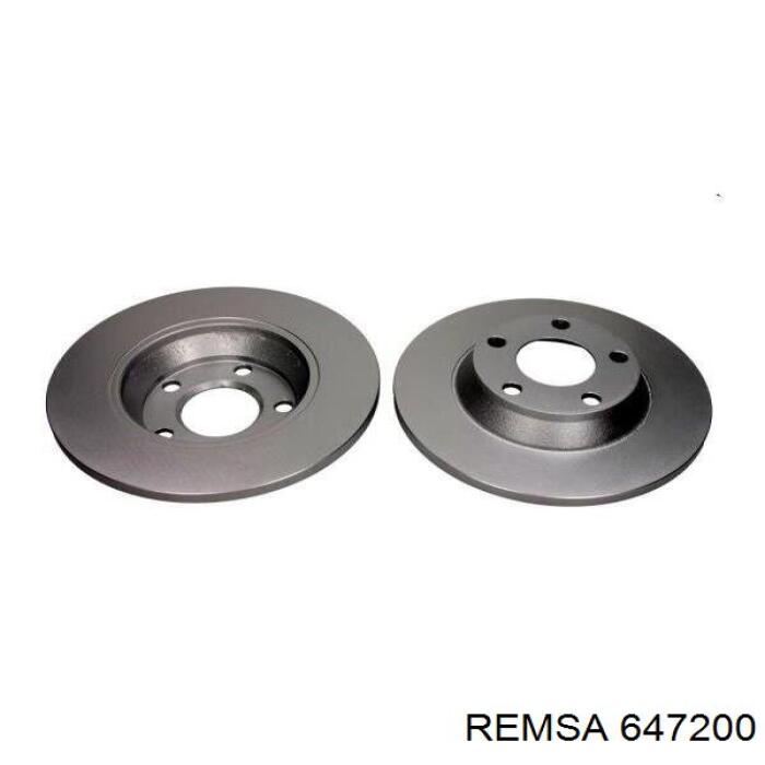 Диск гальмівний передній Remsa 647200