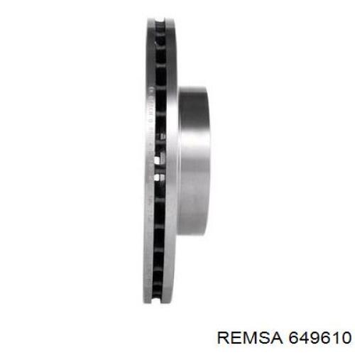 Гальмівні диски передні 649610 Remsa