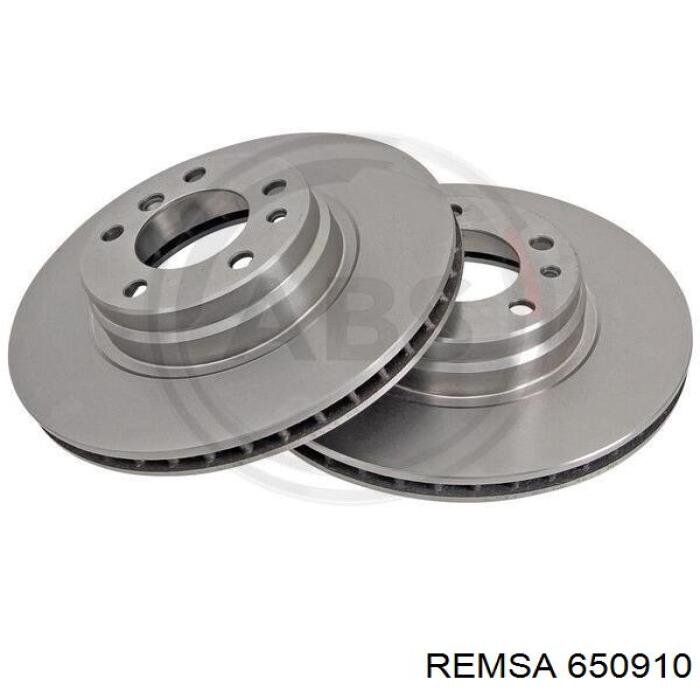 Диск гальмівний передній Remsa 650910