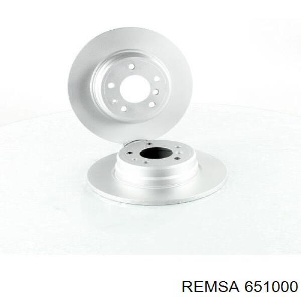 Диск гальмівний задній Remsa 651000