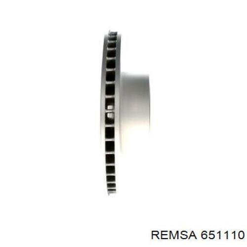 Диск гальмівний передній Remsa 651110
