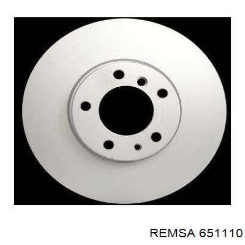 651110 Remsa Гальмо дискове переднє